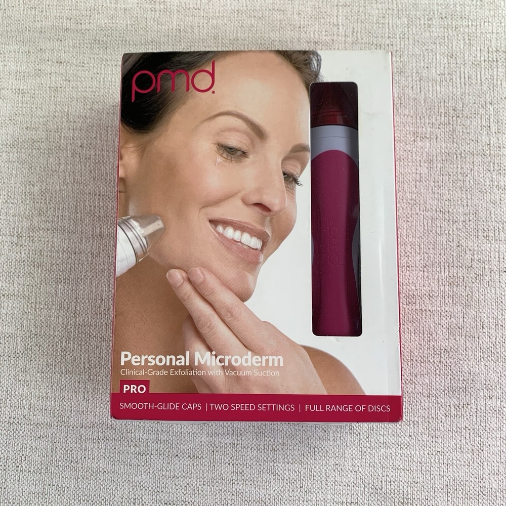 PMD PRO Personal Microderm Clinical Grade Exfoliation With Vacuum Suction